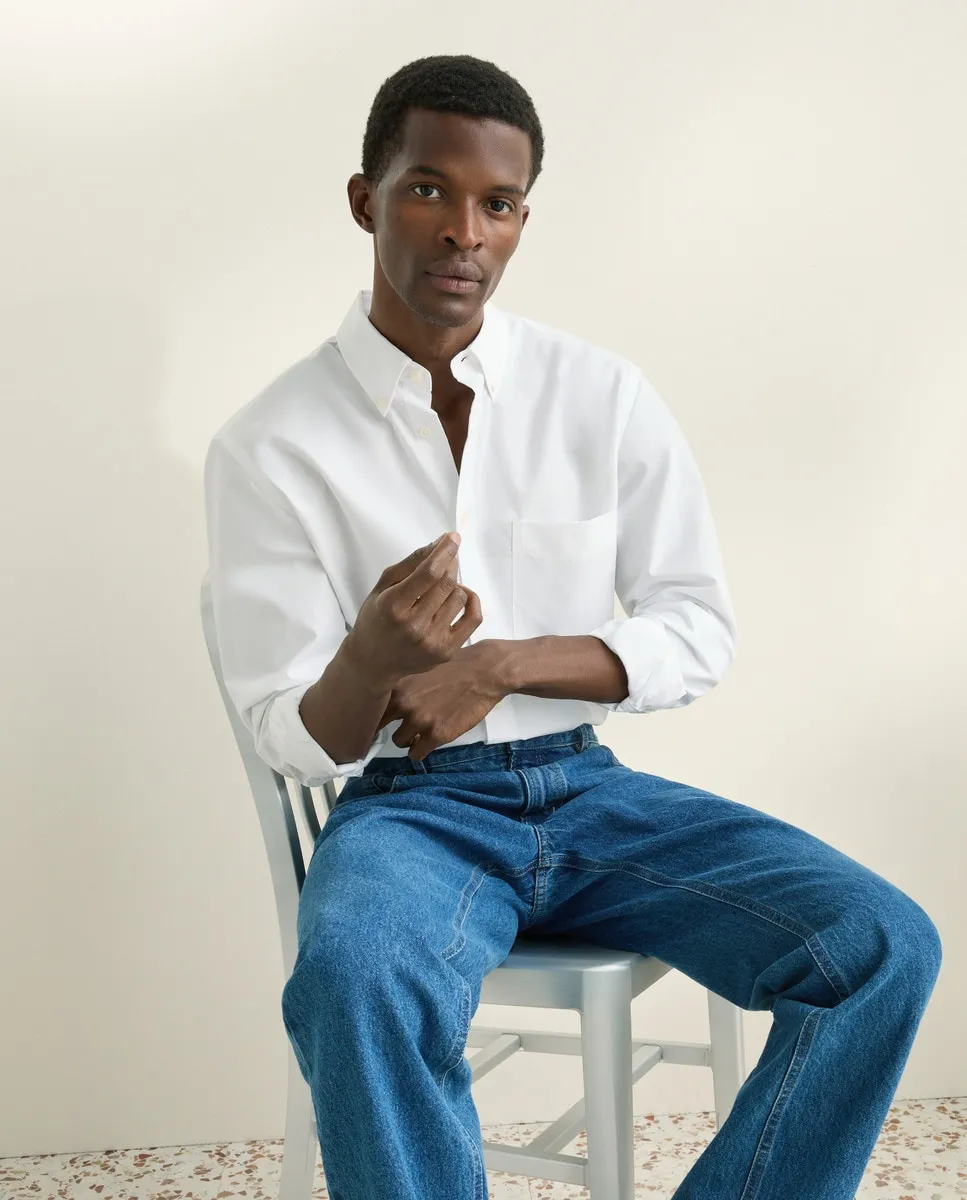 Мужская спортивная рубашка с длинными рукавами Emidio Tucci, белый
Мужская спортивная рубашка с длинными рукавами Emidio Tucci, белый