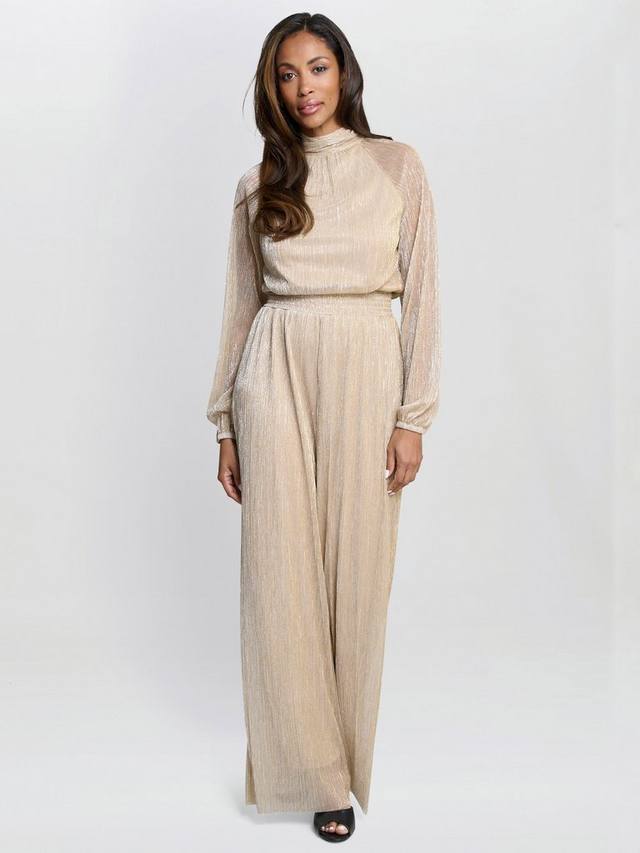 Kylie Metallic Knit комбинезон Gina Bacconi, Gold/Multi
Kylie Metallic Knit комбинезон Gina Bacconi, Gold/Multi