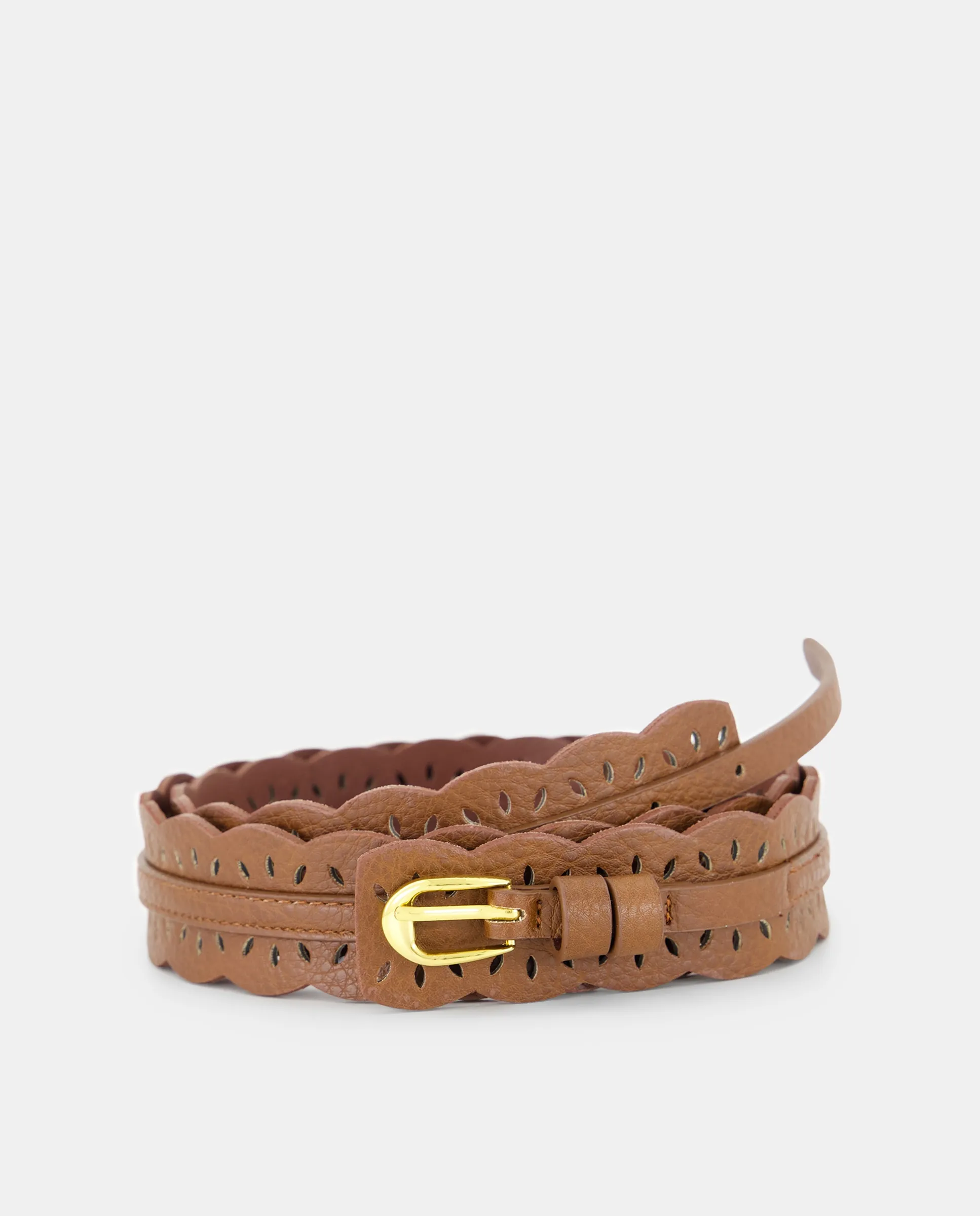 Штампованный пояс-кушак Tintoretto, коричневый 
Штампованный пояс-кушак Tintoretto, коричневый