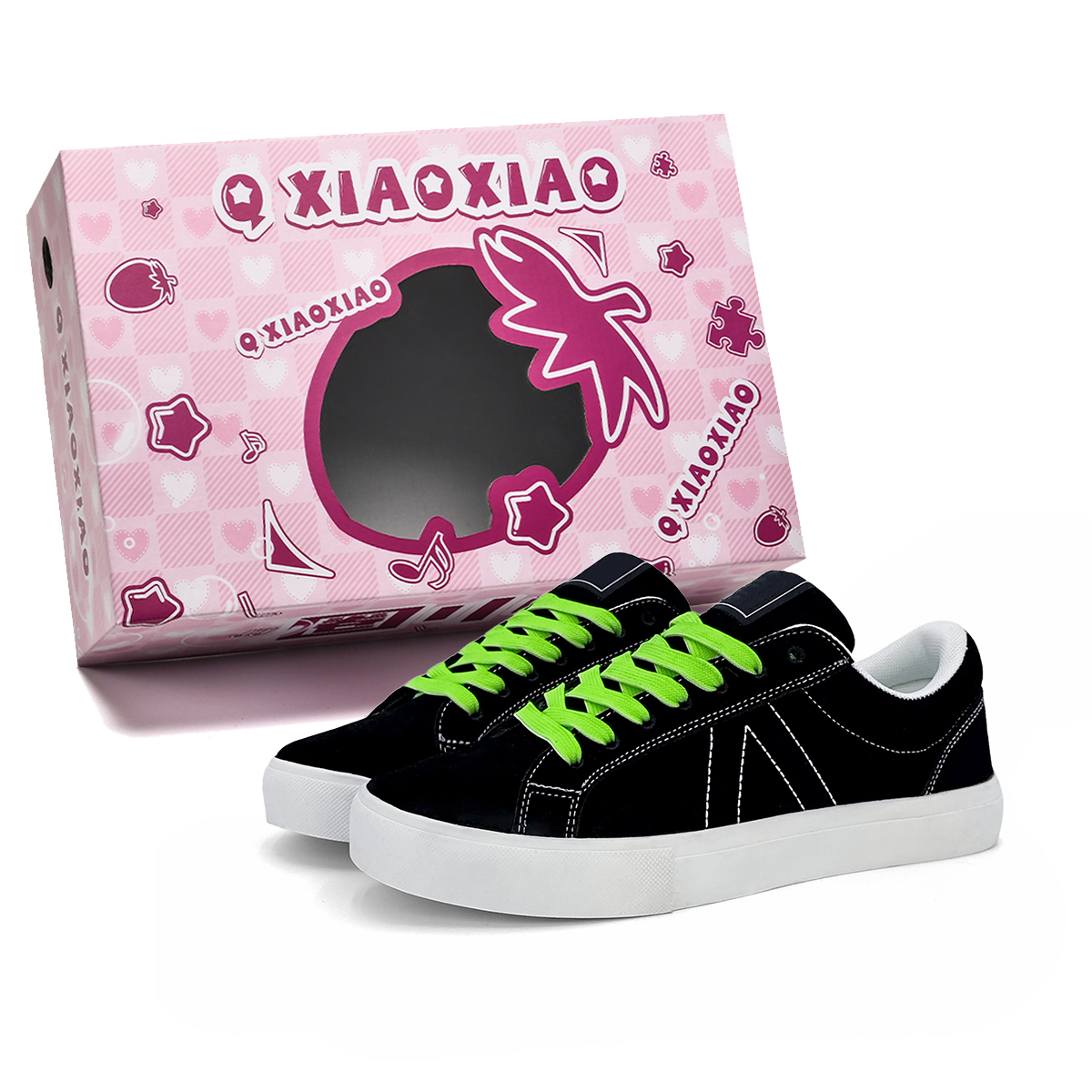 Circle small Скользоустойчивые амортизирующие износостойкие низкие скейтерские кроссовки унисекс черный розовый зеленый - черный зеленый, цвет Black Green
Circle small Скользоустойчивые амортизирующие износостойкие низкие скейтерские кроссовки унисекс черный розовый зеленый - черный зеленый, цвет Black Green