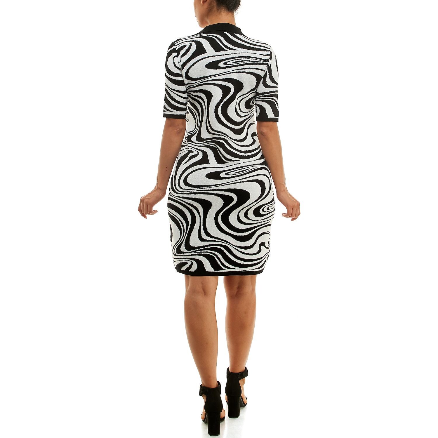 Женское платье-свитер с мраморным узором Nina Leonard Nina Leonard
Женское платье-свитер с мраморным узором Nina Leonard Nina Leonard