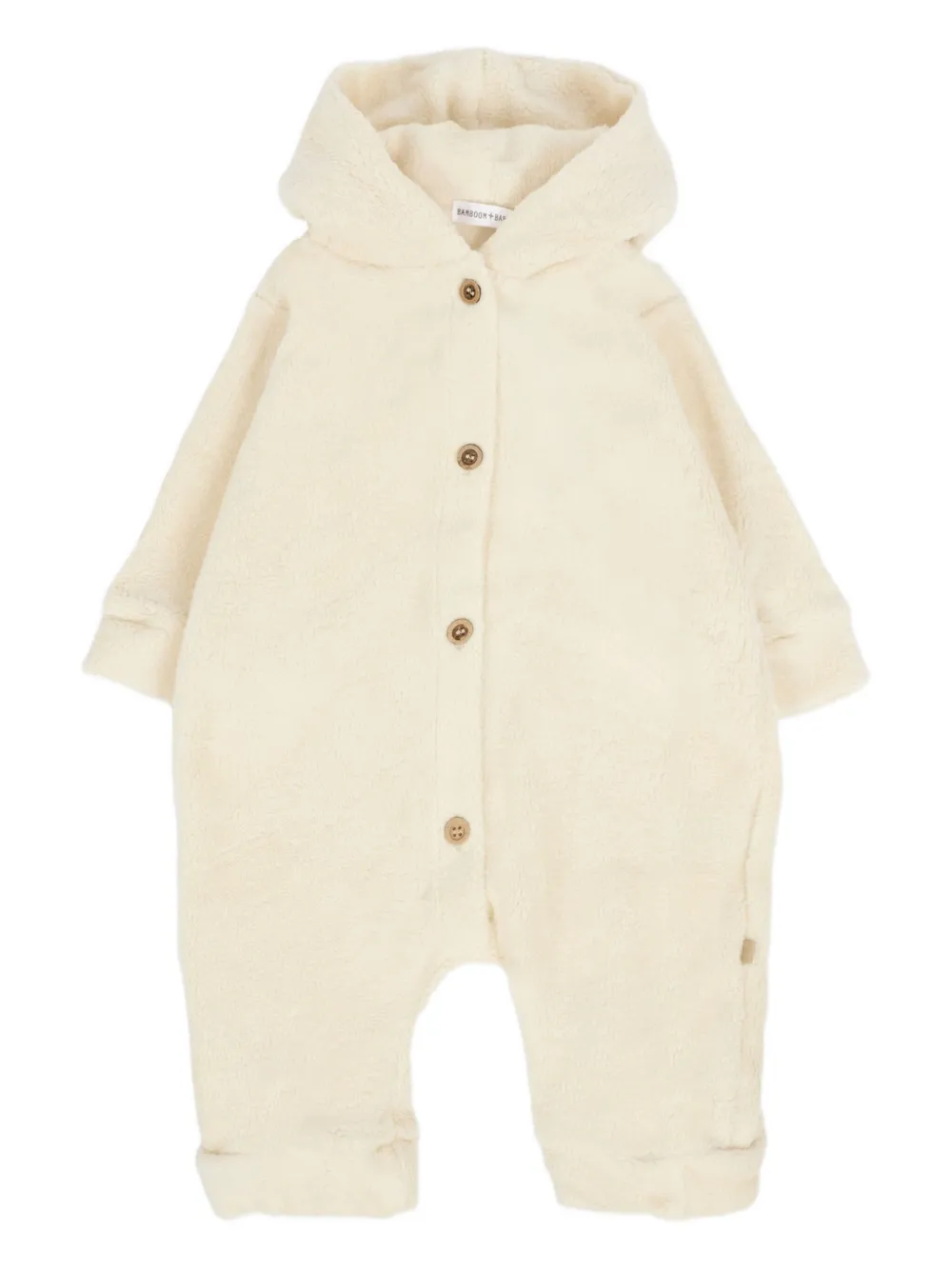Комбинезон для малыша с капюшоном и застежками на пуговицы Bamboom, белый
Комбинезон для малыша с капюшоном и застежками на пуговицы Bamboom, белый