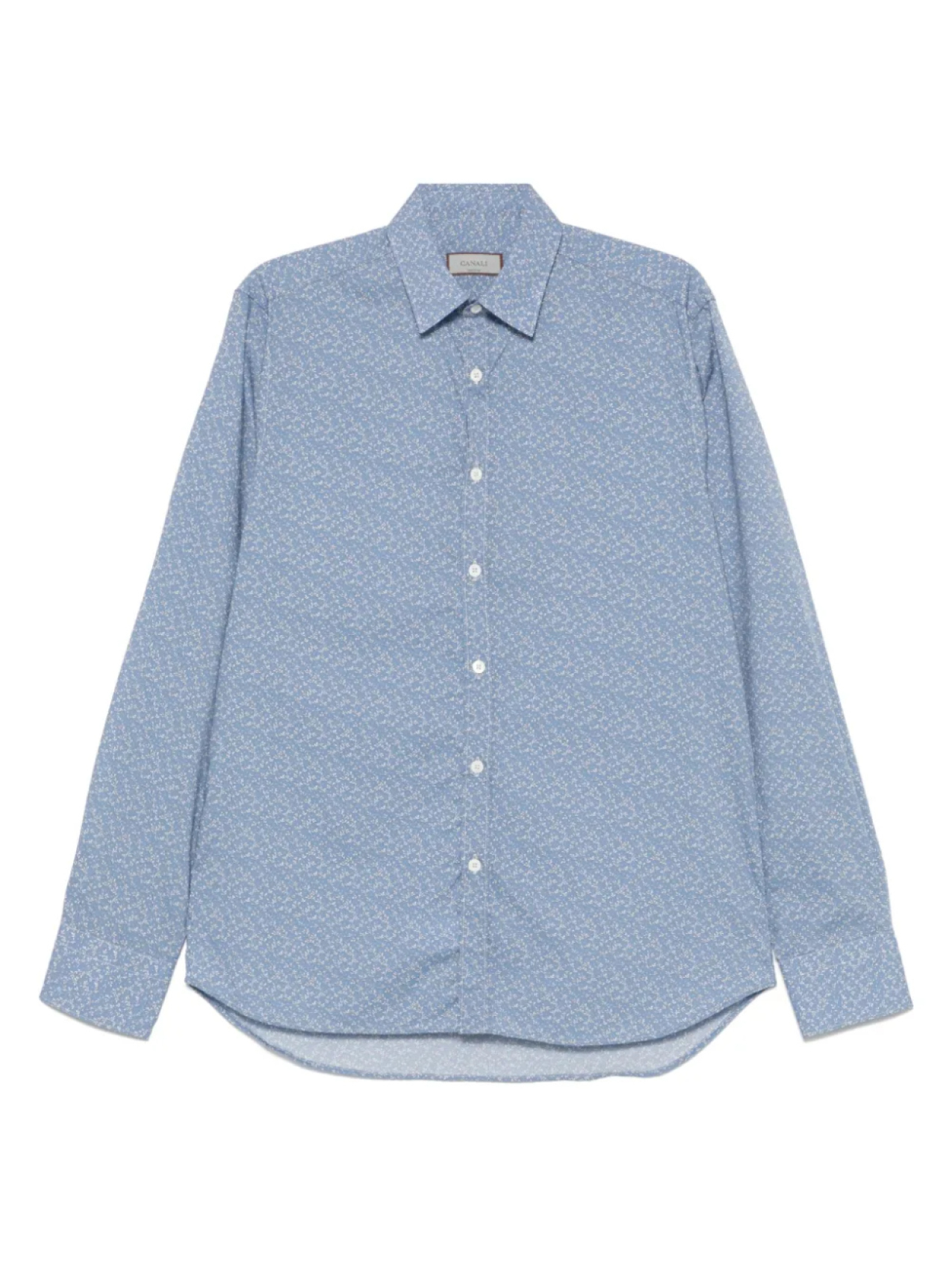 Рубашка с принтом Canali, синий
Рубашка с принтом Canali, синий