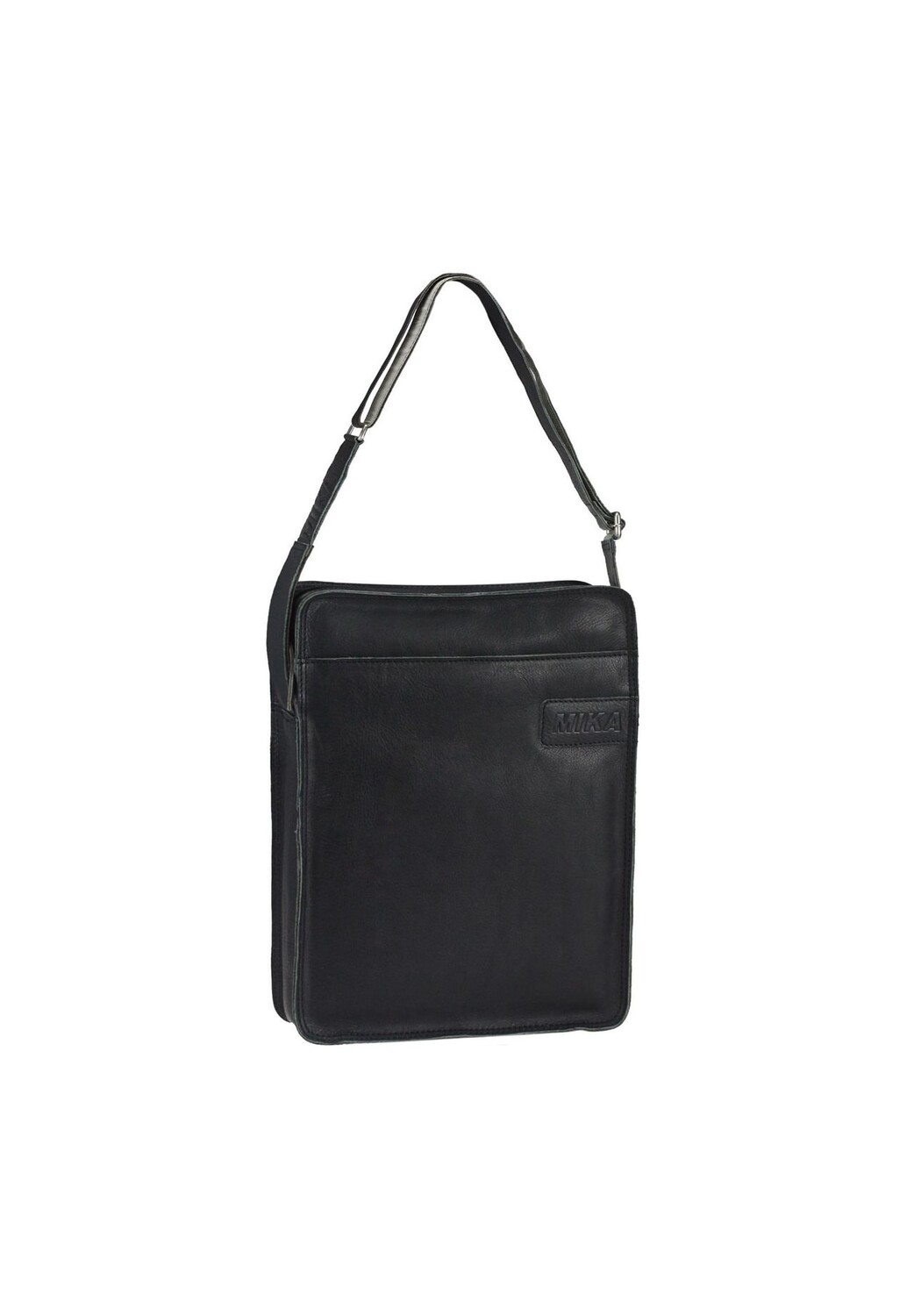Кожаная сумка через плечо 24 см Mika, черный
Кожаная сумка через плечо 24 см Mika, черный