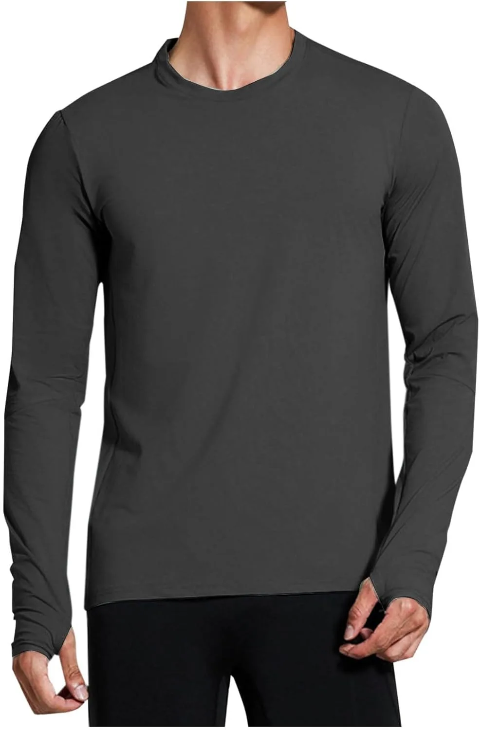 Мужская футболка с длинным рукавом, влагоотводящая, UPF 50+
Мужская футболка с длинным рукавом, влагоотводящая, UPF 50+