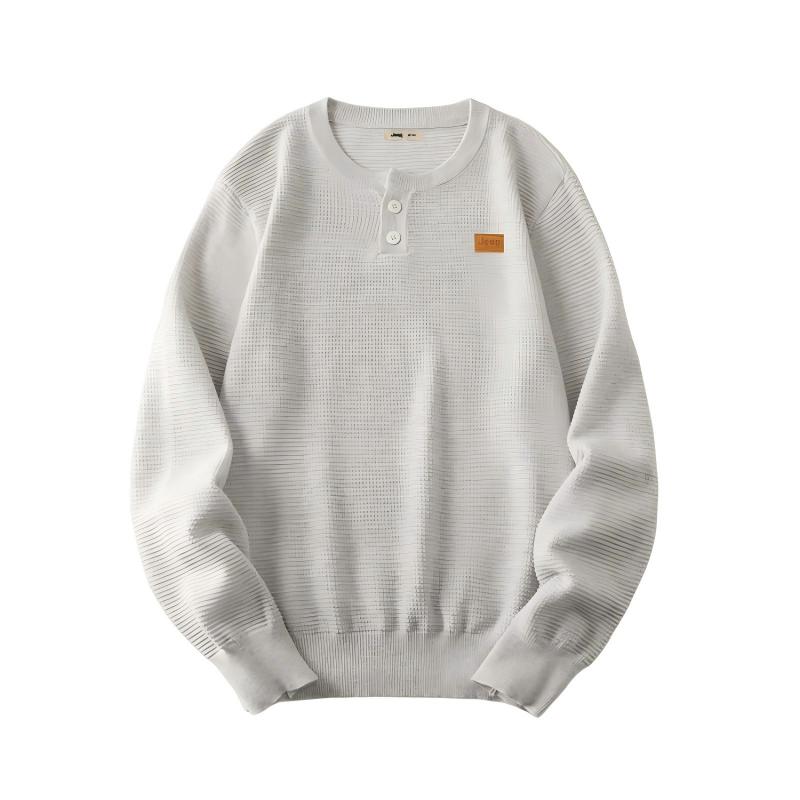 Свитер мужской с круглой горловиной Moderate Jeep, heather серый
Свитер мужской с круглой горловиной Moderate Jeep, heather серый