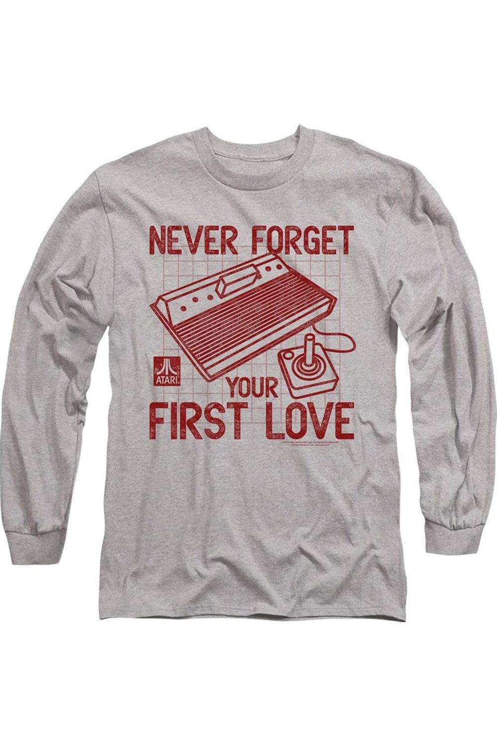 Футболка Atari First Love с длинным рукавом для взрослых Gildan, цвет athletic heather
Футболка Atari First Love с длинным рукавом для взрослых Gildan, цвет athletic heather