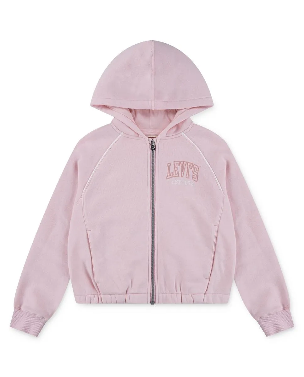 Худи с капюшоном и молнией Collegiate для девочки малыша Levi's, розовый
Худи с капюшоном и молнией Collegiate для девочки малыша Levi's, розовый