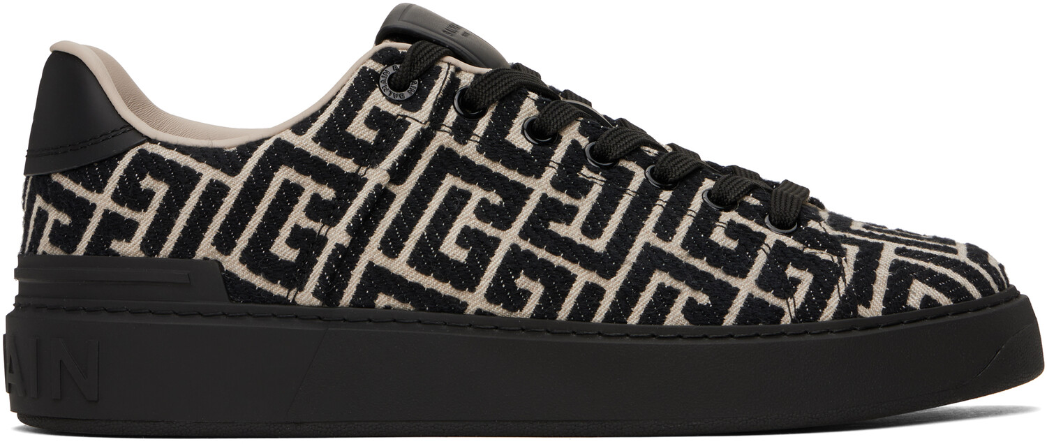 Кроссовки B-Court Jacquard Monogram Off-White Balmain, Белый, Кроссовки B-Court Jacquard Monogram Off-White Balmain
Кроссовки B-Court Jacquard Monogram Off-White Balmain, Белый, Кроссовки B-Court Jacquard Monogram Off-White Balmain