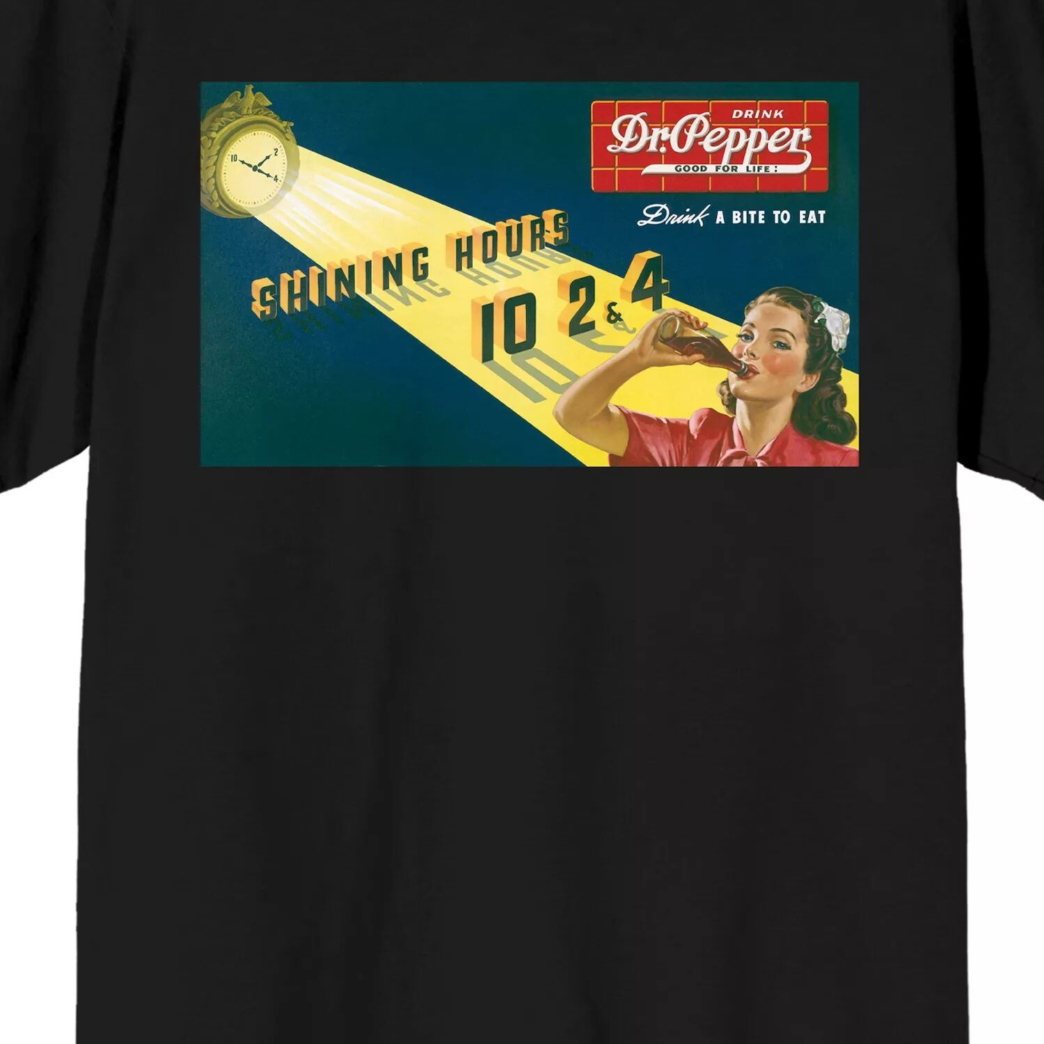 Мужская футболка Dr. Pepper Shining Hours Licensed Character
Мужская футболка Dr. Pepper Shining Hours Licensed Character