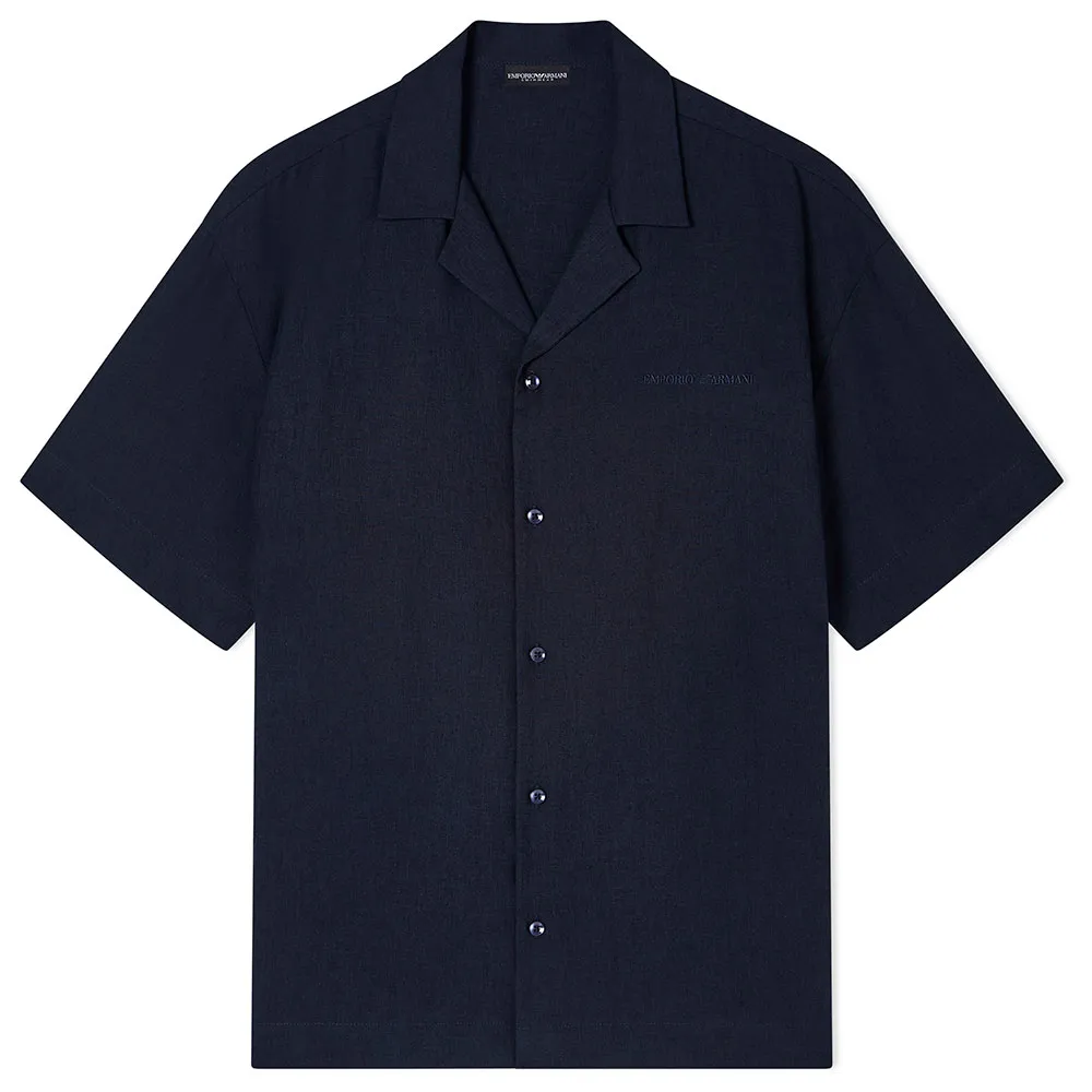 Рубашка с коротким рукавом Emporio Armani EM000593_AF20590, синий
Рубашка с коротким рукавом Emporio Armani EM000593_AF20590, синий