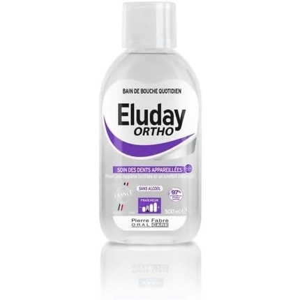 Eluday Ortho Ополаскиватель для полости рта 500 мл Elgydium 
Eluday Ortho Ополаскиватель для полости рта 500 мл Elgydium