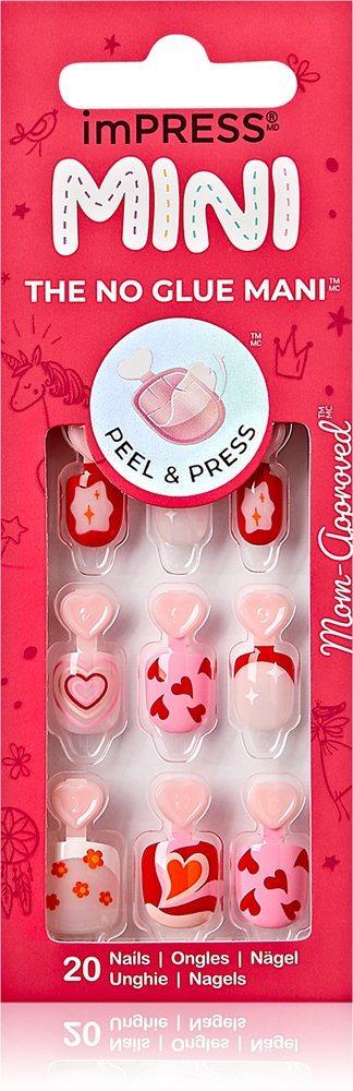 Мини-Самоклеящиеся ногти Impress Kiss, 28 шт
Мини-Самоклеящиеся ногти Impress Kiss, 28 шт
