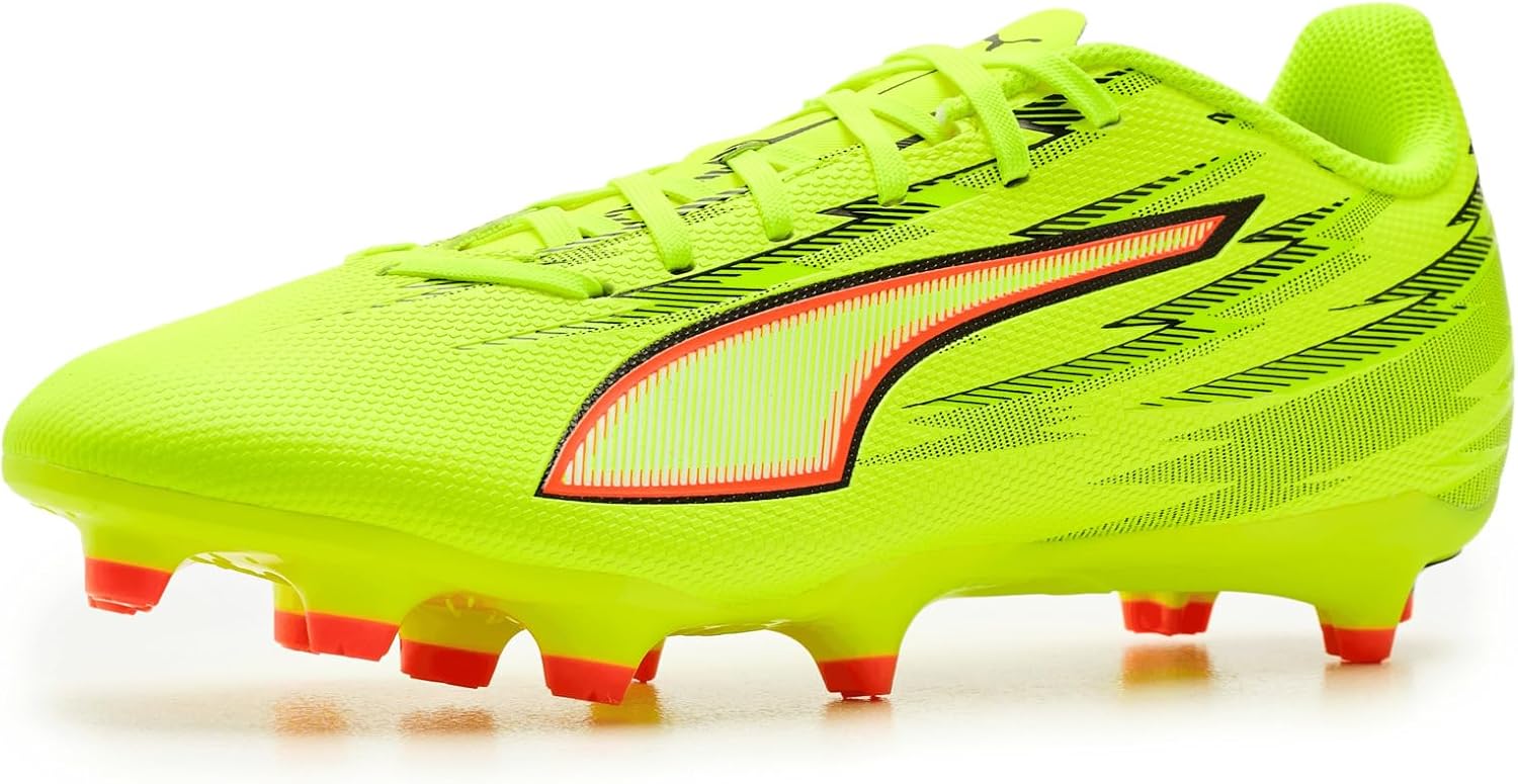 Футбольные бутсы PUMA Mens Ultra 6 Play Firm для искусственного газона, черный/красный/желтый
Футбольные бутсы PUMA Mens Ultra 6 Play Firm для искусственного газона, черный/красный/желтый