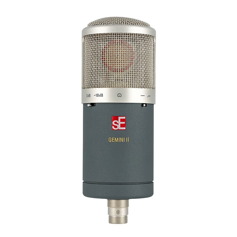 Конденсаторный микрофон sE Electronics Gemini II Dual-Tube Large Diaphragm Cardioid Condenser Microphone
Конденсаторный микрофон sE Electronics Gemini II Dual-Tube Large Diaphragm Cardioid Condenser Microphone