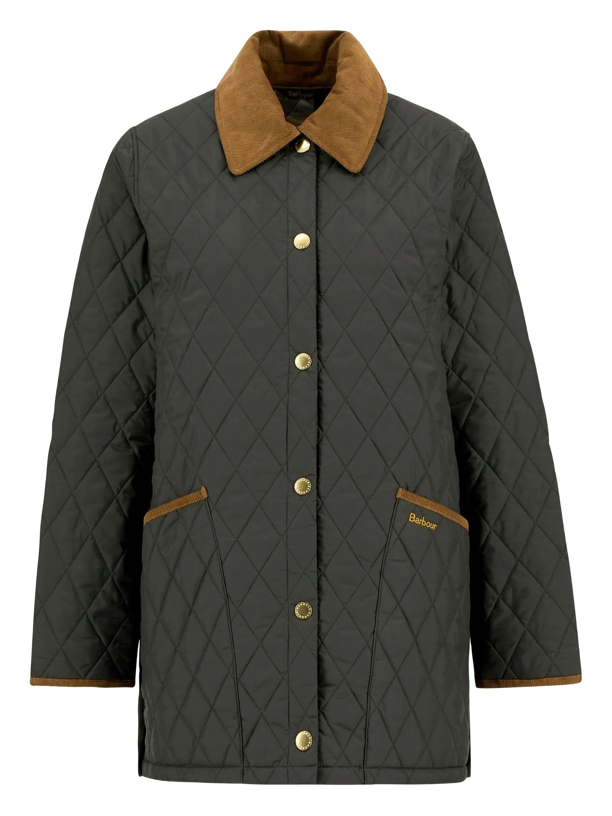 Куртка с вельветовым воротником Barbour, зеленый
Куртка с вельветовым воротником Barbour, зеленый