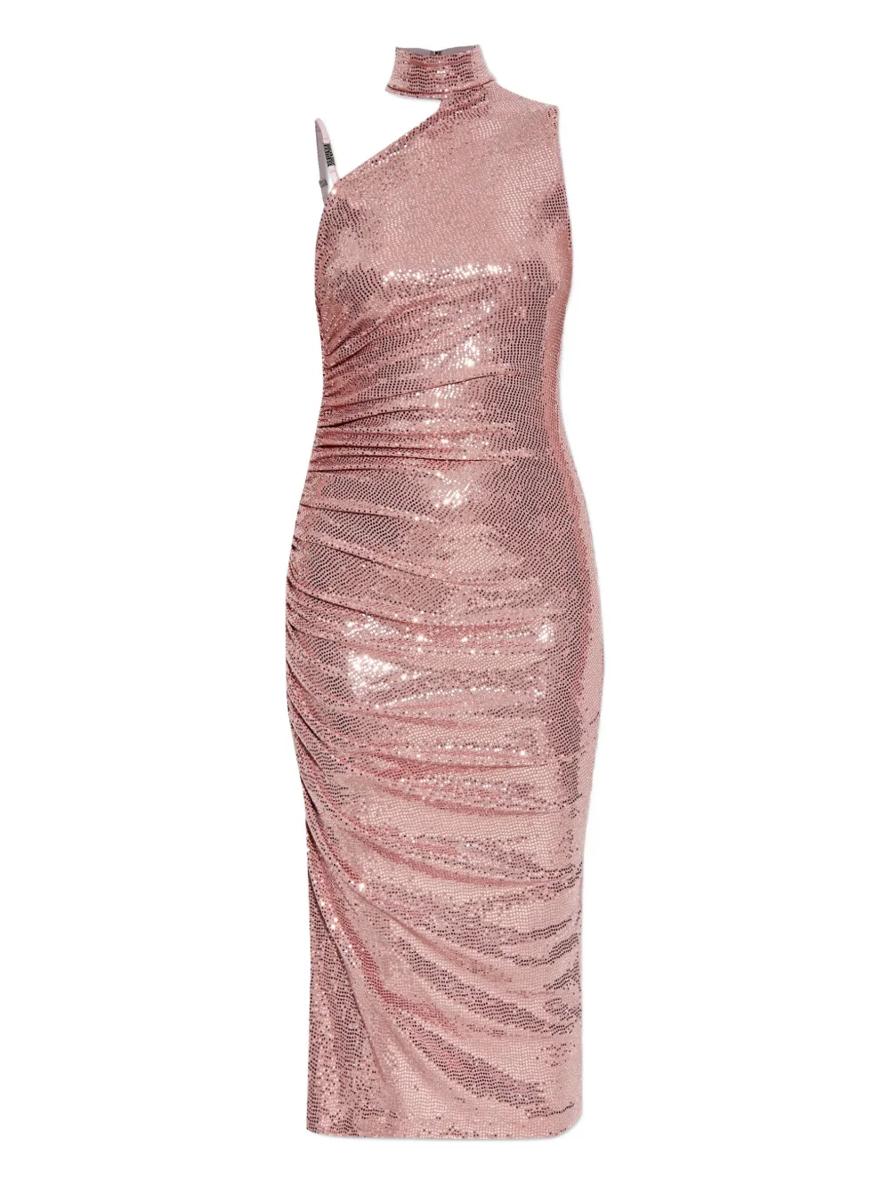 Платье с высоким воротником и пайетками Versace Jeans Couture, розовый
Платье с высоким воротником и пайетками Versace Jeans Couture, розовый