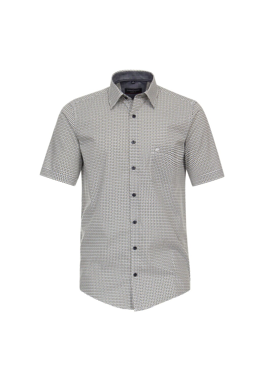 Мужская повседневная рубашка с коротким рукавом и принтом, повседневный крой CASAMODA, цвет Graues Dunkelblau
Мужская повседневная рубашка с коротким рукавом и принтом, повседневный крой CASAMODA, цвет Graues Dunkelblau