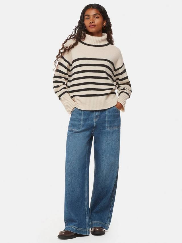 Миниатюрный шерстяной джемпер в полоску с круглым вырезом Whistles, слоновая кость/разноцветный
Миниатюрный шерстяной джемпер в полоску с круглым вырезом Whistles, слоновая кость/разноцветный