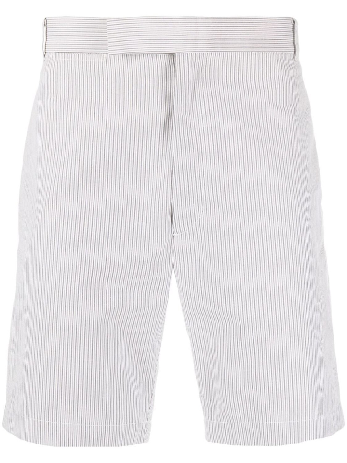 Thom Browne шорты строгого кроя в полоску, серый
Thom Browne шорты строгого кроя в полоску, серый