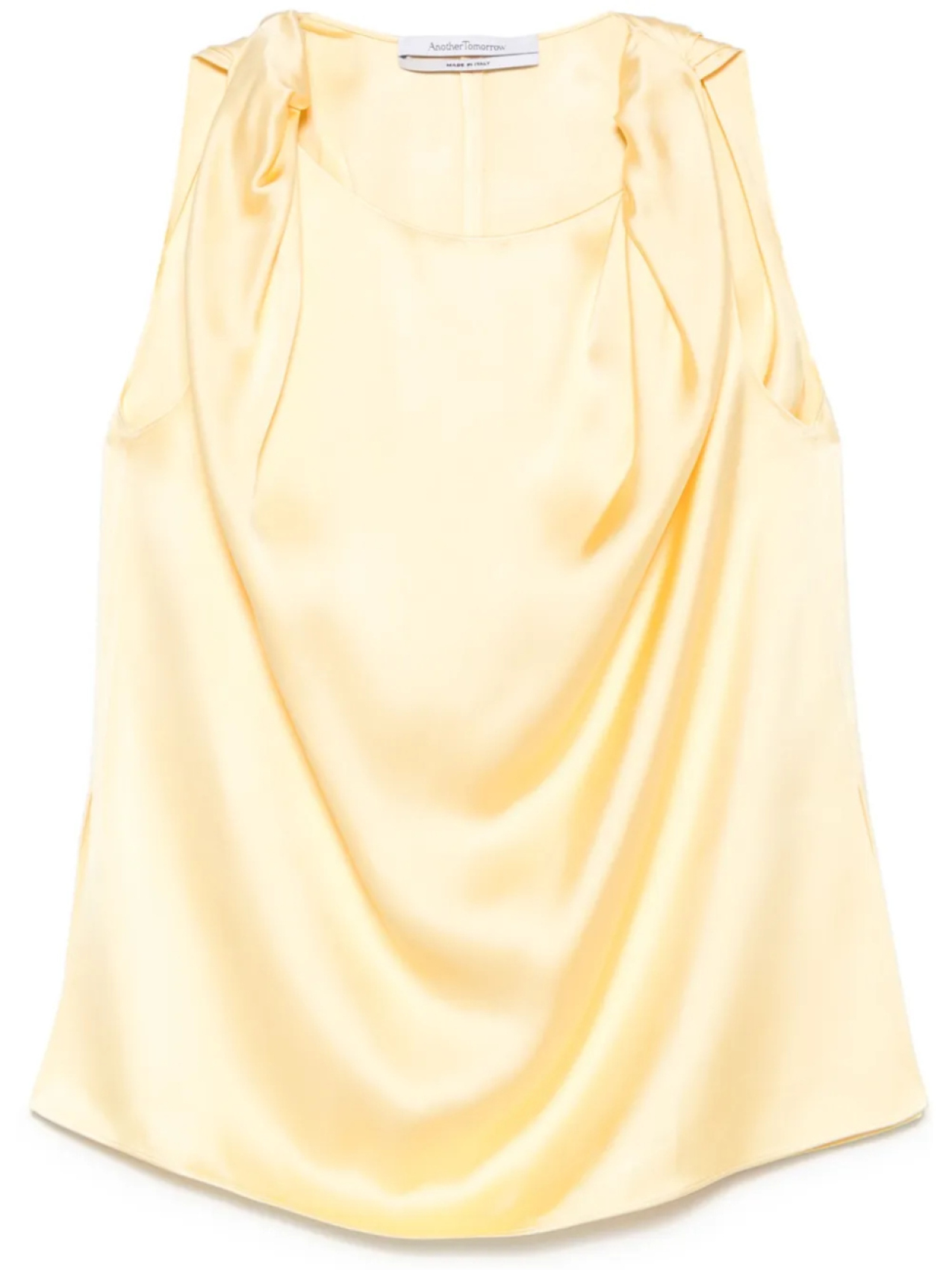 Топ Another Tomorrow с перекрученными плечами, желтый
Топ Another Tomorrow с перекрученными плечами, желтый