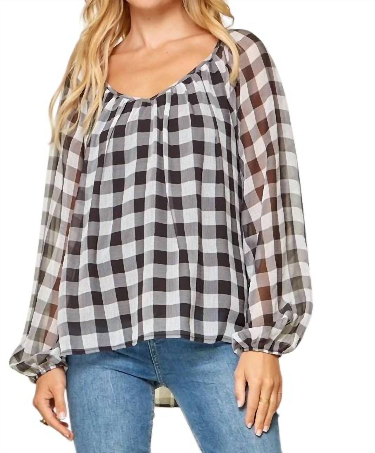 Блузка So Much Going On в черном/белом цвете ANDREE BY UNIT
Блузка So Much Going On в черном/белом цвете ANDREE BY UNIT