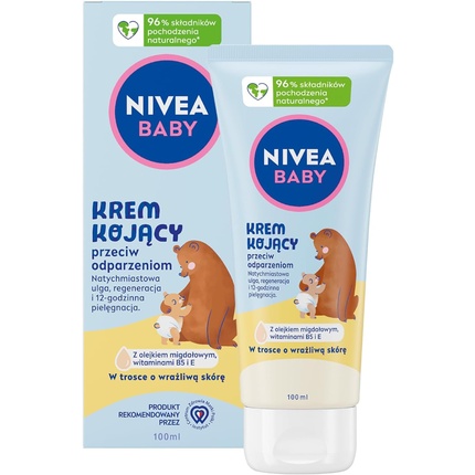 NIVEA BABY Успокаивающий крем от ожогов 100 мл
NIVEA BABY Успокаивающий крем от ожогов 100 мл