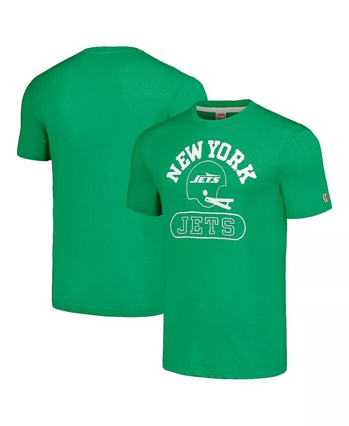 Мужская и женская зеленая футболка Tri-Blend Helmet New York Jets Homage, зеленый
Мужская и женская зеленая футболка Tri-Blend Helmet New York Jets Homage, зеленый