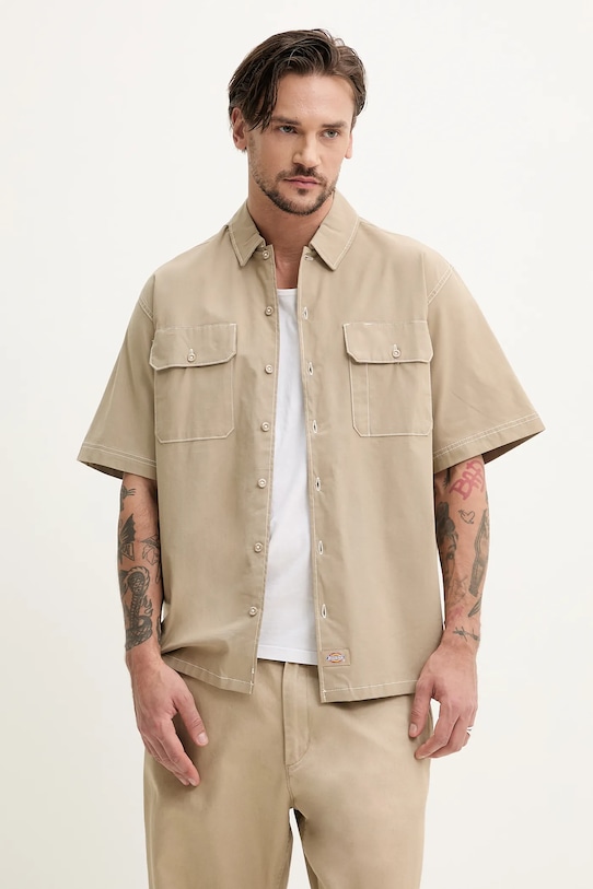 Рубашка Dickies, бежевый
Рубашка Dickies, бежевый