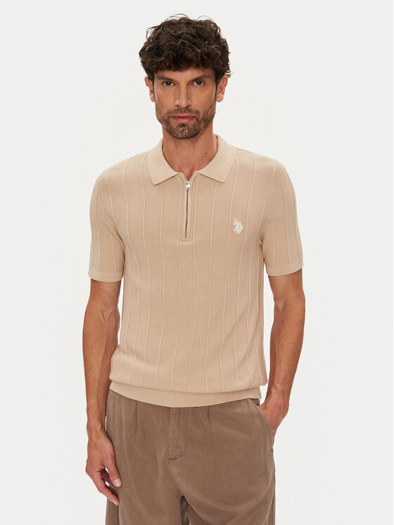 Поло slim fit MUP3369 U.S. Polo Assn., бежевый
Поло slim fit MUP3369 U.S. Polo Assn., бежевый