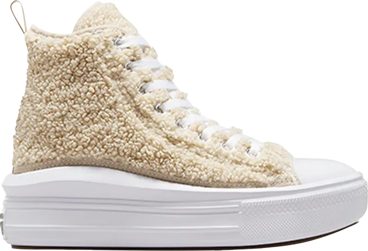 Кроссовки Chuck Taylor All Star Move Platform High GS 'Sherpa - Beach Stone', кремовый
Кроссовки Chuck Taylor All Star Move Platform High GS 'Sherpa - Beach Stone', кремовый