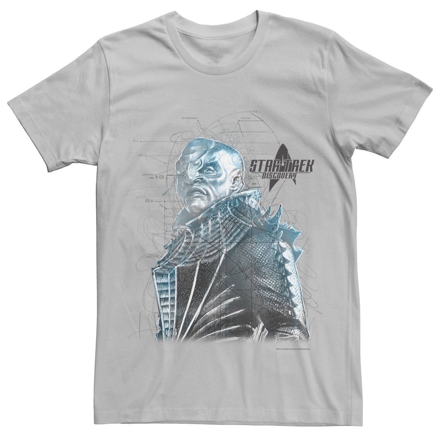 Мужская футболка с рисунком Star Trek Discovery Tkuvma Licensed Character
Мужская футболка с рисунком Star Trek Discovery Tkuvma Licensed Character