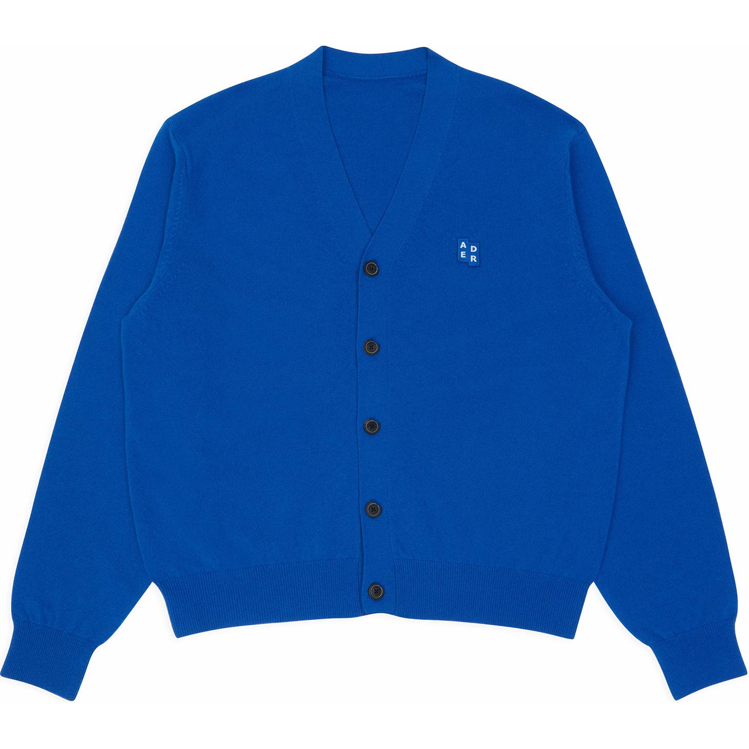 Кардиган с вышитым логотипом ADER ERROR, синий
Кардиган с вышитым логотипом ADER ERROR, синий