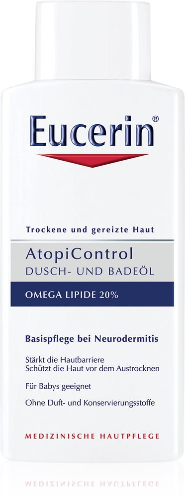 Масло для душа и ванны Atopicontrol для сухой и зудящей кожи Eucerin, 400 мл
Масло для душа и ванны Atopicontrol для сухой и зудящей кожи Eucerin, 400 мл