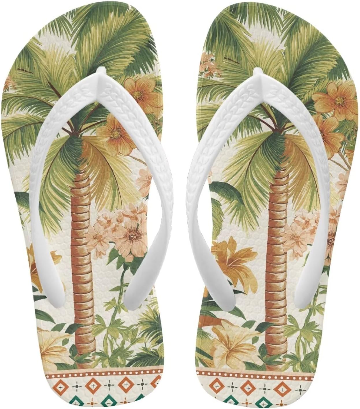 Вьетнамки для девочек, детские шлепанцы, легкие пляжные сандалии, детские летние шлепанцы с противоскользящей подошвой Pynewomyt, Vintage Flower Palm Tree
Вьетнамки для девочек, детские шлепанцы, легкие пляжные сандалии, детские летние шлепанцы с противоскользящей подошвой Pynewomyt, Vintage Flower Palm Tree