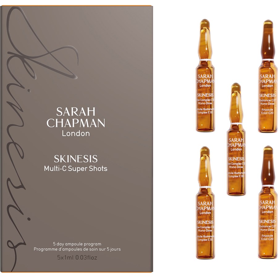 Сыворотка для лица Sarah Chapman Multi-C Super Shots, 5 Tage Ampullenprogramm 5 x 1 ml
Сыворотка для лица Sarah Chapman Multi-C Super Shots, 5 Tage Ampullenprogramm 5 x 1 ml