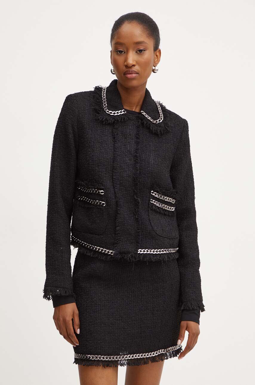 ХЕЛЬМУТ куртка Silvian Heach, черный 
ХЕЛЬМУТ куртка Silvian Heach, черный