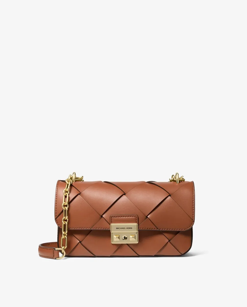 Женская кожаная сумка через плечо Tribeca Michael Michael Kors, коричневый
Женская кожаная сумка через плечо Tribeca Michael Michael Kors, коричневый