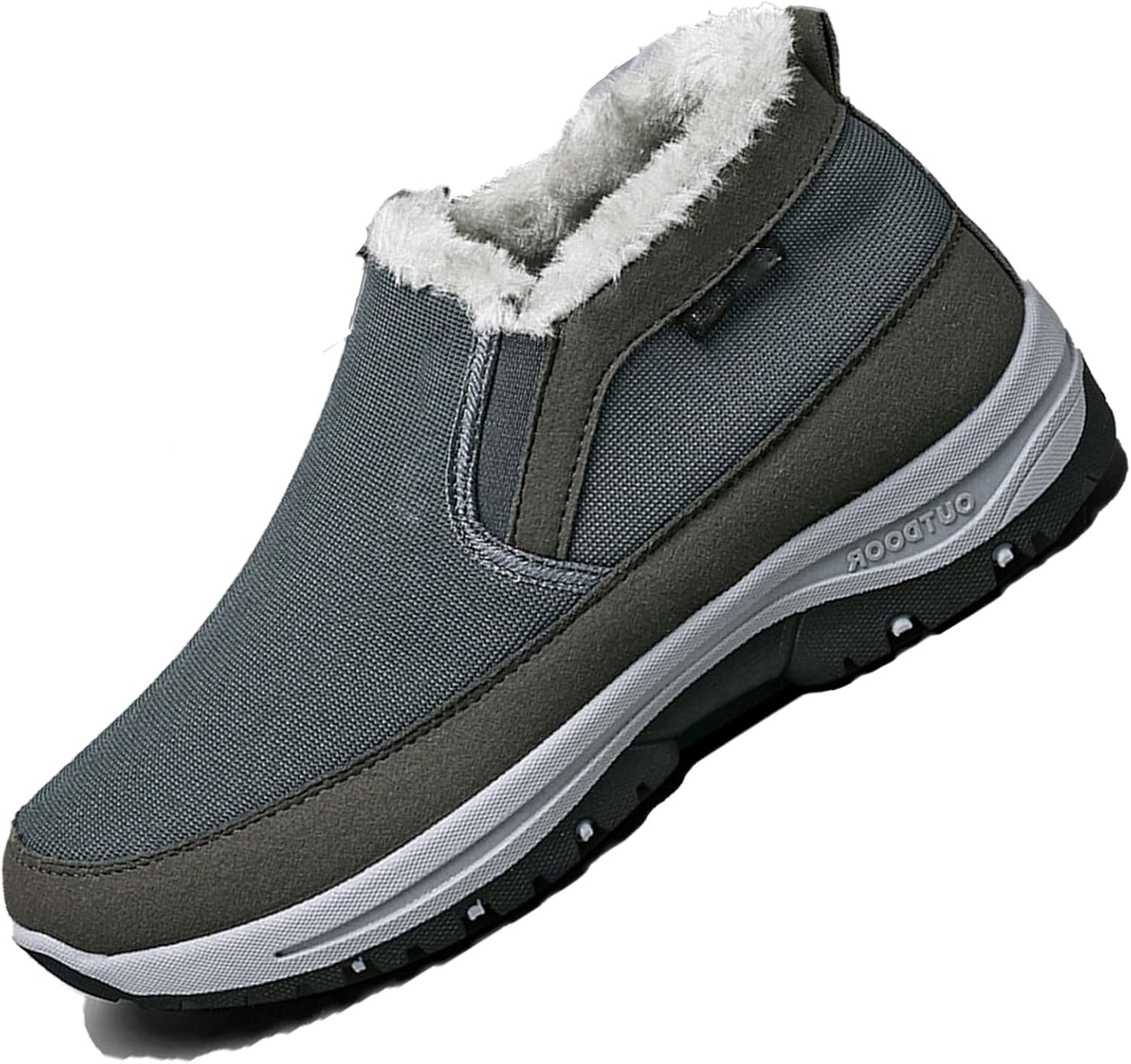 Мужские утепленные теплые нескользящие слипоны GHTRHSB для улицы, зимние удобные легкие кроссовки из флиса, повседневные с меховой подкладкой снежные ботинки на щиколотку, серый
Мужские утепленные теплые нескользящие слипоны GHTRHSB для улицы, зимние удобные легкие кроссовки из флиса, повседневные с меховой подкладкой снежные ботинки на щиколотку, серый