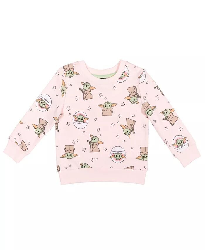 Толстовка из французской махровой ткани Starwars Baby Girls The Mandalorian Baby Yoda Star Wars, розовый
Толстовка из французской махровой ткани Starwars Baby Girls The Mandalorian Baby Yoda Star Wars, розовый