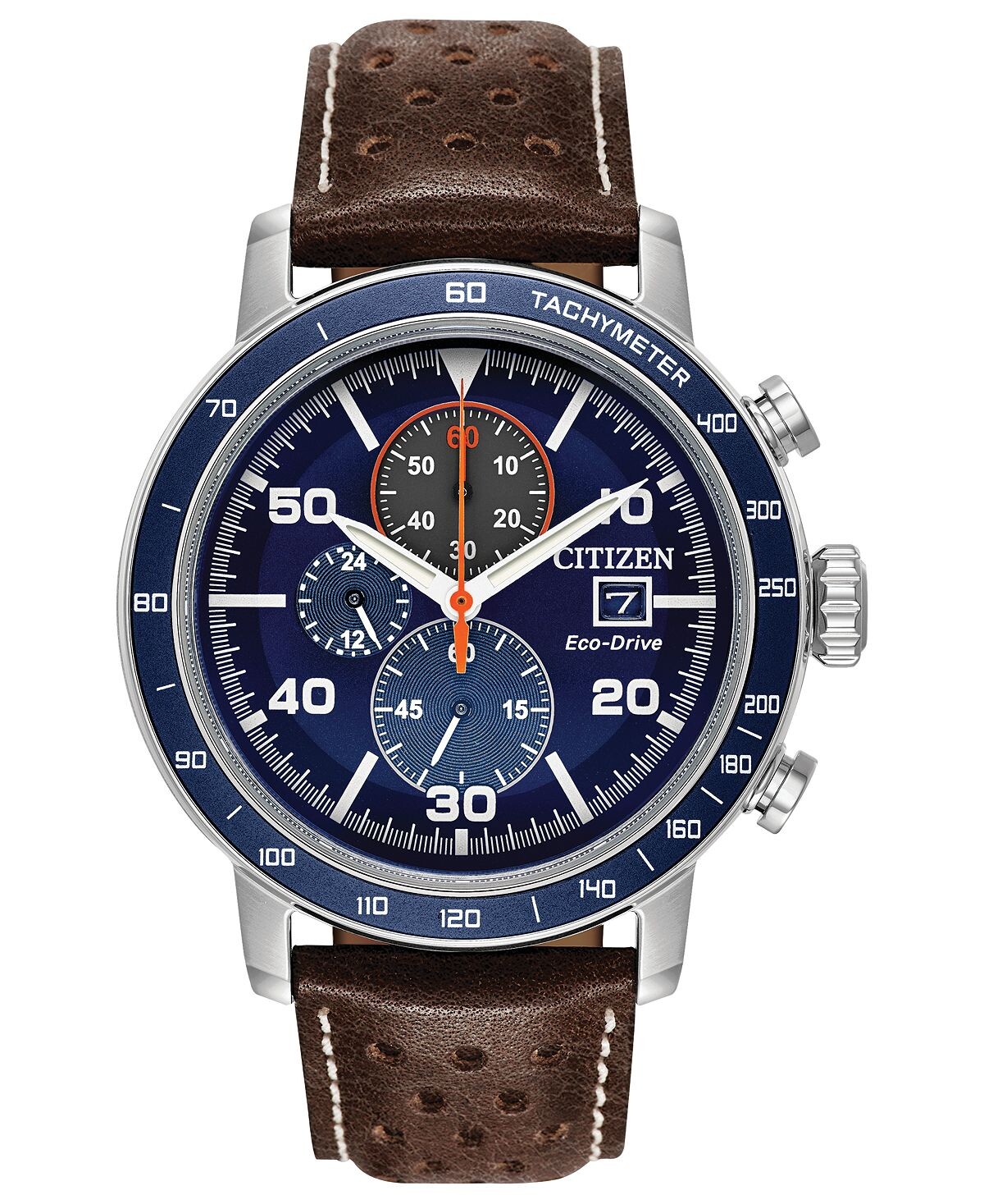 Eco-Drive Мужские часы с хронографом Brycen каштаново-коричневый кожаный ремешок 44 мм Citizen
Eco-Drive Мужские часы с хронографом Brycen каштаново-коричневый кожаный ремешок 44 мм Citizen