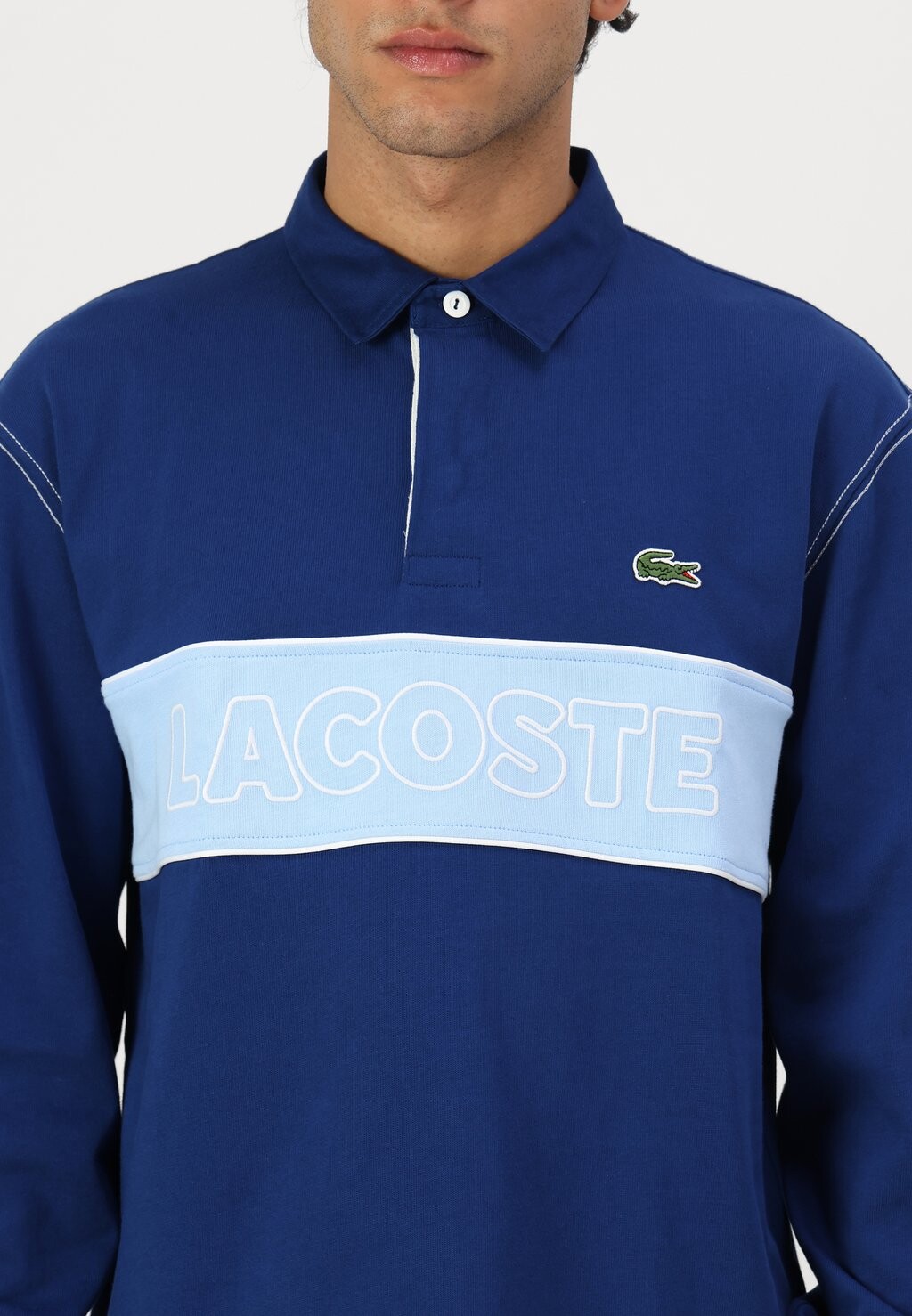 Топ с длинными рукавами Lacoste, синий
Топ с длинными рукавами Lacoste, синий