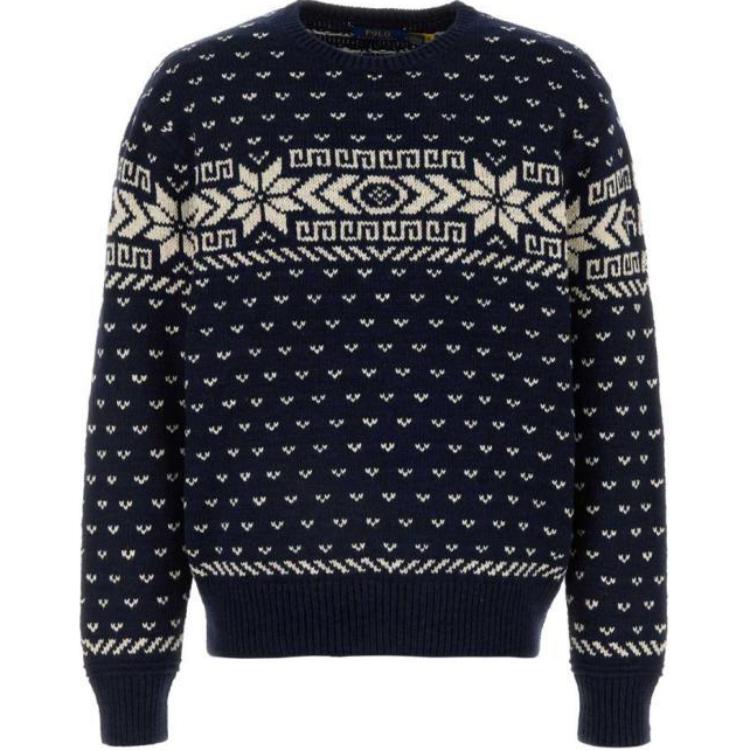 Свитер с узором интарсия Polo Ralph Lauren, темно-синий
Свитер с узором интарсия Polo Ralph Lauren, темно-синий