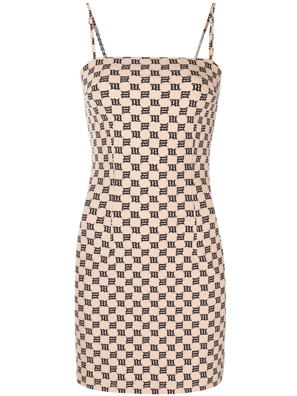 Платье мини с монограммой MISBHV, нейтральный
Платье мини с монограммой MISBHV, нейтральный