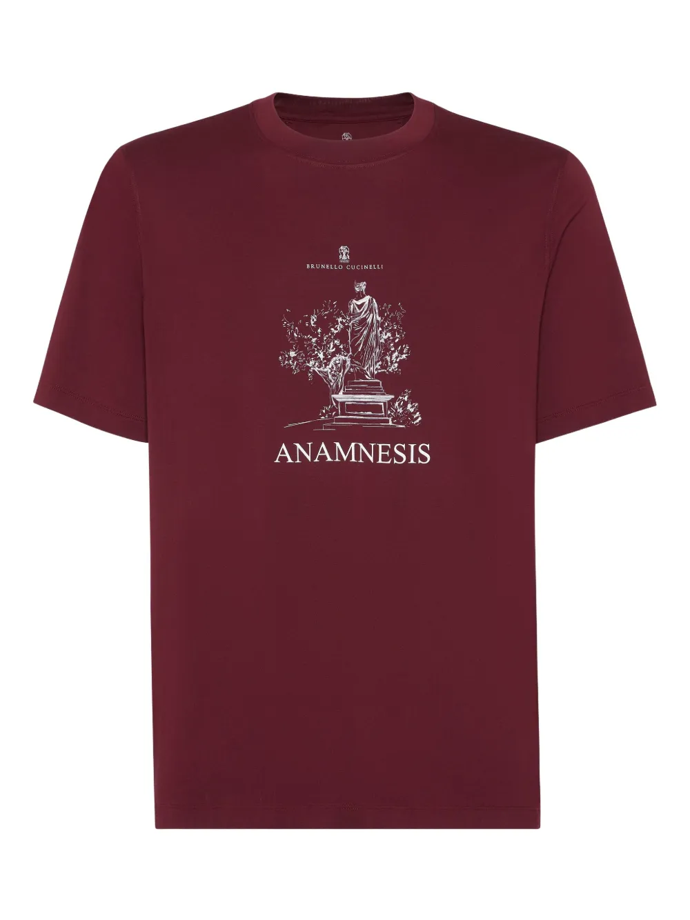 Хлопковая футболка с графическим принтом Brunello Cucinelli, красный
Хлопковая футболка с графическим принтом Brunello Cucinelli, красный
