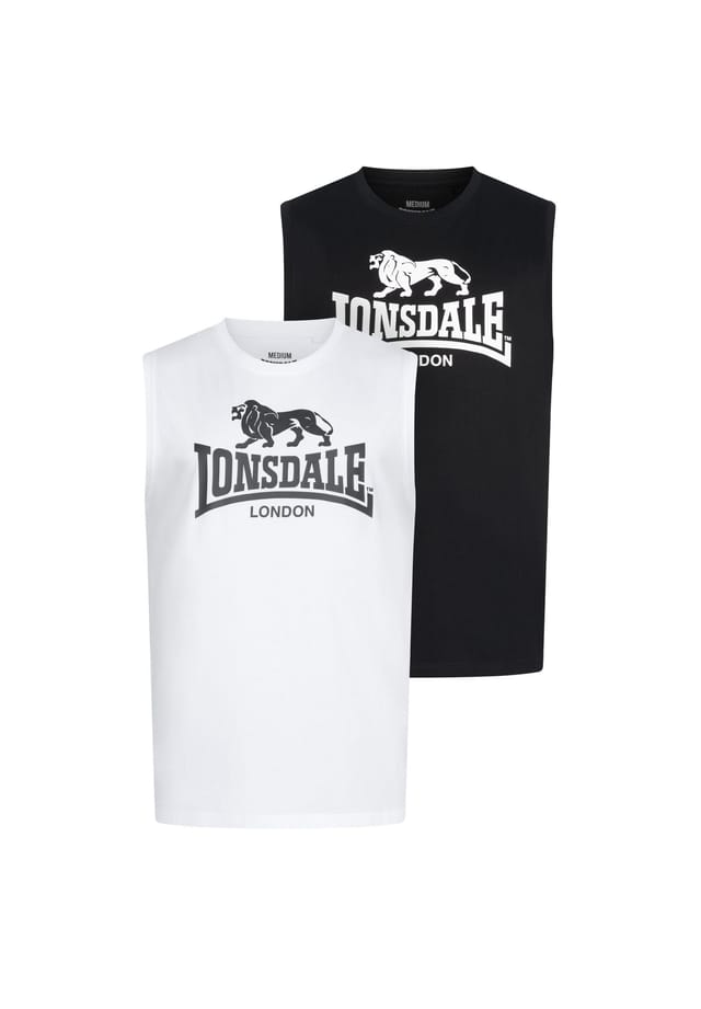 Футболка без рукавов стандартный крой двойная упаковка роллестон Lonsdale, мультиколор
Футболка без рукавов стандартный крой двойная упаковка роллестон Lonsdale, мультиколор