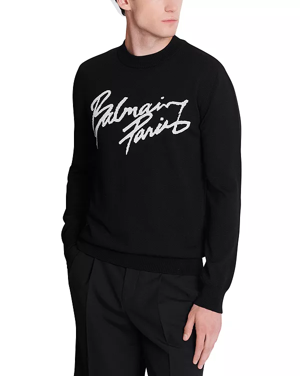 Свитер Balmain Paris из смеси мериносовой шерсти Balmain, черный
Свитер Balmain Paris из смеси мериносовой шерсти Balmain, черный