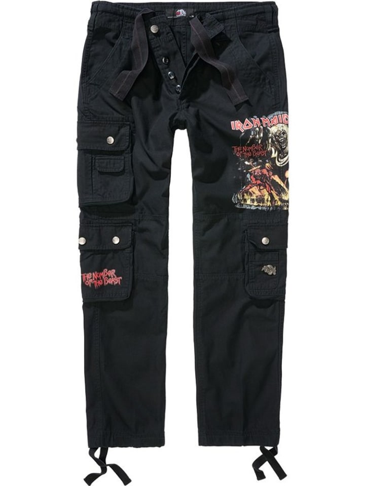 Брюки-карго Irm Pure Slim Trouser черного цвета Brandit
Брюки-карго Irm Pure Slim Trouser черного цвета Brandit