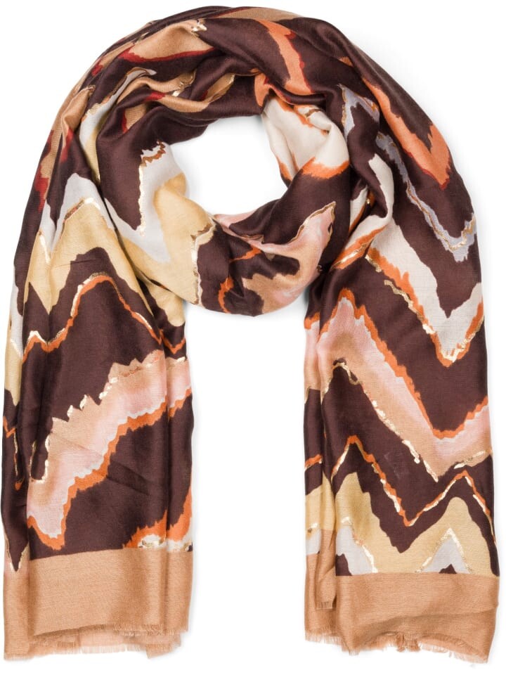 Шарф styleBREAKER, цвет braun/dunkelbraun
Шарф styleBREAKER, цвет braun/dunkelbraun