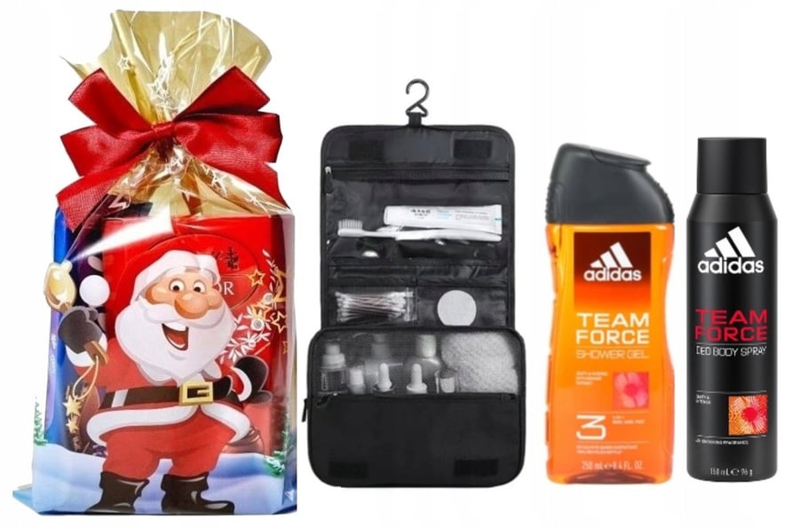 Набор косметических средств Adidas Gel Deo на Рождество в подарок парню
Набор косметических средств Adidas Gel Deo на Рождество в подарок парню